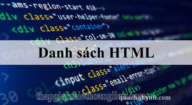 OL HTML là một thẻ HTML được dùng để tạo danh sách các mục có thứ tự