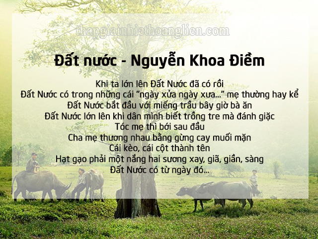 Bài thơ Đất nước - Nguyễn Khoa Điềm